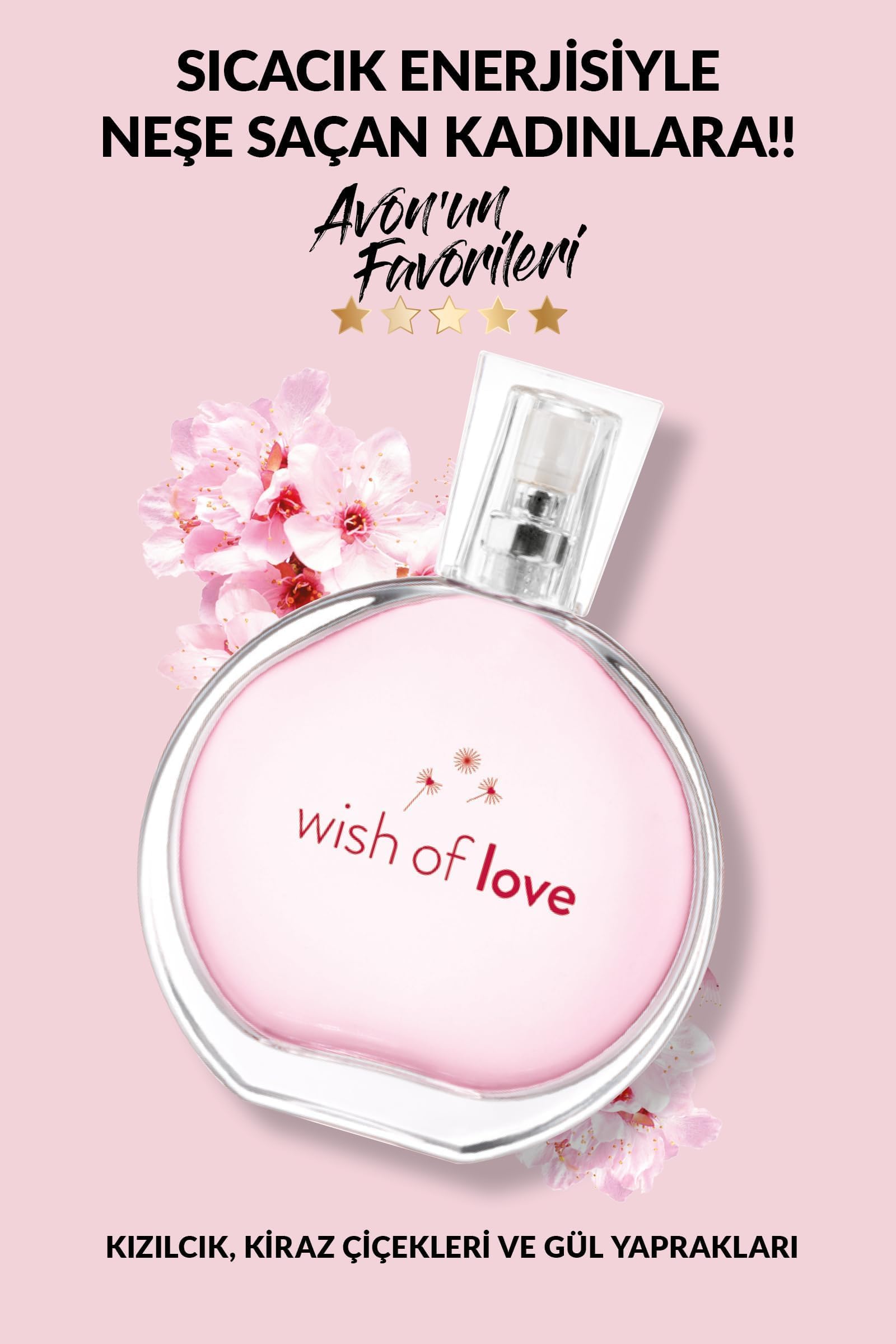 Avon Wish Of Love For Women -50 ml, Eau de Toilette, 2724269161071
